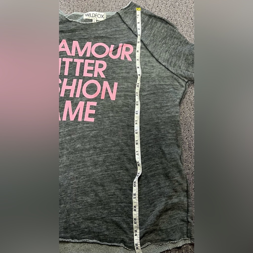 Wildfox Jem and the Holograms Glamour Glitter Fashion & Fame Sweatshirt RARE - Picture 8 of 8
